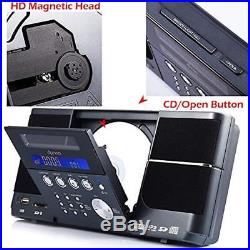 Portable Cd CD Players Player Boombox With FM Radio Clock USB SD And Aux Line-In