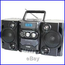 Portable Cd-mp3 Player With Am-fm Radio, Detachable Speakers, Remote & Usb In
