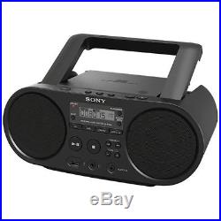 Portable Full Range Stereo Boombox Sound SonySystem with MP3 CD Player AM/FM