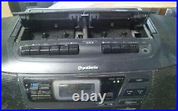 Portable Gradiente Stereo Cassette Tape CD Player Radio SMZ-130