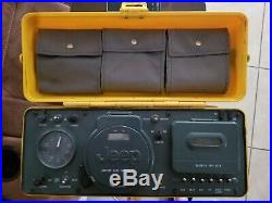 Portable Jeep Boombox CD AM/FM Radio Cassette Player Recorder Working Guaranteed