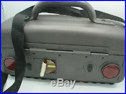 Portable Jeep Boombox CD Radio Cassette Player WRSS-2A 1995 Gray Battery Powered