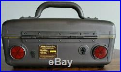 Portable Jeep Boombox CD Radio Cassette Player WRSS-2A 1997 SEE VIDEO BELOW