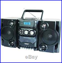 Portable MP3/CD Player with AM/FM Stereo Radio Cassette Player/Recorder Boombox