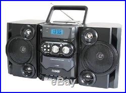 Portable MP3/CD Player with AM/FM Stereo Radio and Cassette