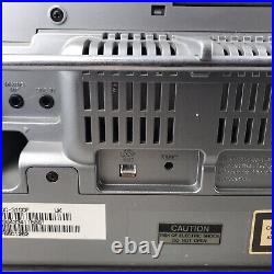 Portable MiniDisc Recorder Player Boombox CD Cassette Radio MP3 Sanyo MDC-3100F