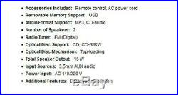 Portable Mp3 CD Player Am Fm Stereo Radio Cassette Cassette Player Recorder NEW