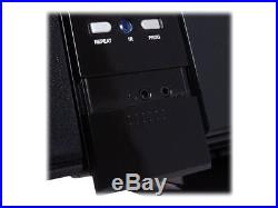 Portable Radio CD Player AM/FM Stereo Speaker System Jensen With Aux-Input Black