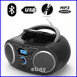 Portable Radio CD Player Boombox with Bluetooth & FM Radio USB MP3 PlaybackCo
