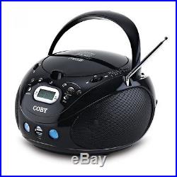 Portable Stereo MP3/CD Player with AM/FM Radio and USB Port 110V-220V