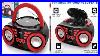 Pyle Portable CD Player Bluetooth Boombox Speaker Am Fm Stereo Radio U0026 Audio Sound