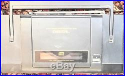 Quasar GX90CD portable stereo Vintage Boombox CD player digital EXCELLENT