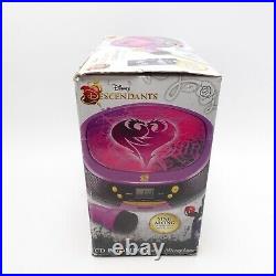 RARE Intertek eKids Disney Villains Descendants Portable Boombox Radio CD Player