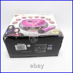 RARE Intertek eKids Disney Villains Descendants Portable Boombox Radio CD Player