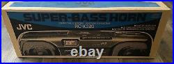 RARE NEW IN BOX JVC RC-X320 Vintage BoomBox CD PORTABLE PLAYER Auto Recording