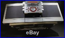 RARE SONY ZS-D55 Portable Boombox Stereo CD Player Cassette Tape FM Radio