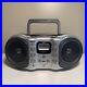 RCA Portable Boombox CD-R/RW MP3 AM/FM Radio Twin Bass Boost RCD160 Tested Works