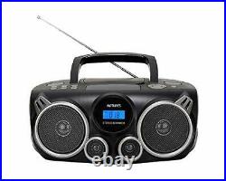 RIPTUNES Portable CD Player Bluetooth Stereo Sound System Digital AM FM Radio