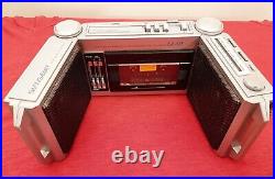 Rare MITSUBISHI TX-40 TX40 Bi-fold Swing Away Walkman/Mini Boombox-Serviced