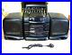 Rare Sanyo Boombox with CD/Tape/Radio + detachable Speakers & Bassxpander System