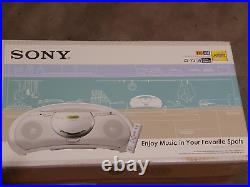 Rare Sony Portable Boombox ZS-Y3 Radio CD-R/RW BRAND NEW in BOX NEVER USED