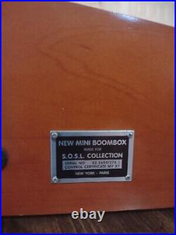 Rare Spirit Of St. Louis Field CD, Radio, Alarm New Mini Boom Box Ryan N-X-211