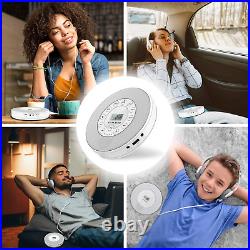 Rechargeable Portable Bluetooth CD Player, Lukasa CD Player Portable, Compact Musi