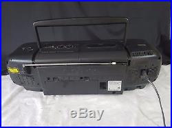 Retro Portable Sony CFD-100L Radio Cassette CD Player Ghettoblaster Boombox
