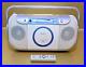 Retro Sony Portable Stereo CD AM/FM Radio Tape Player Recorder -see video