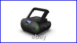 Riptunes CD Player Bluetooth Boombox AM/FM Portable Radio Digital LCD MP3/CD