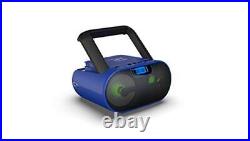 Riptunes Top Loading CD Player Boombox Portable AM/FM Radio Bluetooth Boombox