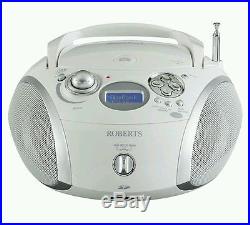 Roberts Radios ZoomBox2 Portable Radio/CD Player with DAB/FM/RDS and MP3/SD/USB