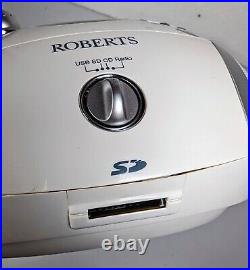 Roberts ZoomBox 2 Portable CD Player DAB & FM Radio MP3 USB & SD Stereo