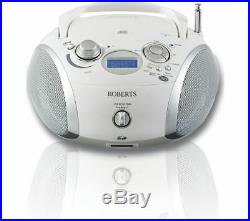 Roberts ZoomBox 3 Portable CD Player DAB DAB+ & FM Radio MP3 USB & SD Stereo