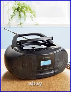 Roberts Zoombox Portable Dab+ Boombox With Cd Player And Bluetooth by Roberts Roberts Zoombox Portable Dab+ Boombox With Cd Player And Bluetooth by Roberts
