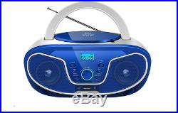 Roxel Portable Boombox CD Player with Bluetooth, Remote Control, FM Radio, USB MP3