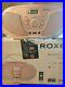 Roxel RCD-S70BT Portable Boombox CD Player with Bluetooth, Remote Control, FM