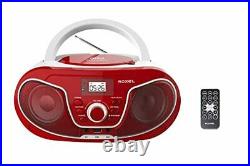 Roxel RCD-S70BT Portable Boombox CD Player with Bluetooth, Remote Control, FM Ra