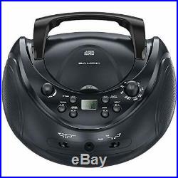 SAudio Stereo CD Boombox, Portable CD Player with AM/FM Radio and Audio Input