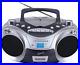 SC-709 Portable MP3/CD Player with Cassette Recorder, AM/FM Radio & USB Input