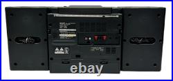 SHARP BOOM BOX 1991 Model GX-CD510(gy) CD CASSETTE RADIO X-BASS & Original Box SHARP BOOM BOX 1991 Model GX-CD510(gy) CD CASSETTE RADIO X-BASS & Original Box