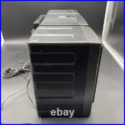 SHARP GX-CD610 GY Cassette/Tape AM/FM CD Player Radio Boombox Portable X Bass SHARP GX-CD610 GY Cassette/Tape AM/FM CD Player Radio Boombox Portable X Bass