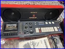 SONY Boombox Portable Cassette CHORD Recorder Tape Used MACHINE CFS-C7