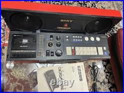 SONY Boombox Portable Cassette Tape Recorder CFS-C7 CHORD MACHINE Used