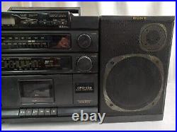 SONY CFD-454 CD Player & Radio BOOMBOX Tape Deck Not Working