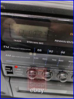 SONY CFD-510 CD player Cassette Tape Radio Boom Box Portable Stereo WORKS SONY CFD-510 CD player Cassette Tape Radio Boom Box Portable Stereo WORKS