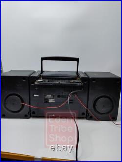 SONY CFD-510 CD player Cassette Tape Radio Boom Box Portable Stereo WORKS SONY CFD-510 CD player Cassette Tape Radio Boom Box Portable Stereo WORKS