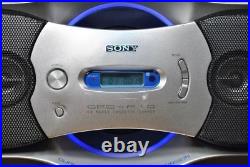 SONY CFD-F10 CD Radio Cassette-Corder Boombox. Dual Acoustic Bass Expansion
