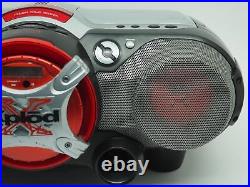 SONY CFD-G505 Portable Boombox CD/CD-RW Player Cassette Radio Working! Free Ship