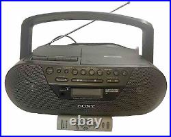 SONY CFD-S07CP CD Radio Recorder MP3 Boombox with Remote Pre Owned Tested